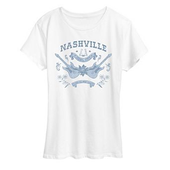 Women's Nashville Music City Graphic Tee