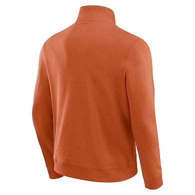 Men's Darius Rucker Collection by Fanatics Texas Orange Texas Longhorns Quarter-Zip Pullover
