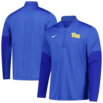 Men's Nike Royal Pitt Panthers Dri-FIT Half-Zip Pullover