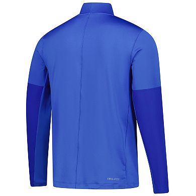 Men's Nike Royal Pitt Panthers Dri-FIT Half-Zip Pullover