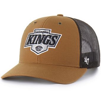 Men's Carhartt x '47 Brown Los Angeles Kings Trucker Adjustable Hat