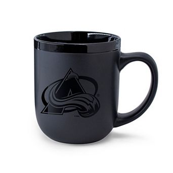 WinCraft Colorado Avalanche 17oz. Black Tonal Ceramic Mug