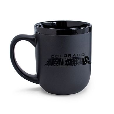 WinCraft Colorado Avalanche 17oz. Black Tonal Ceramic Mug