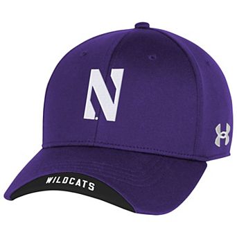 Men's Under Armour Purple Northwestern Wildcats Sideline Blitzing Accent Adjustable Hat