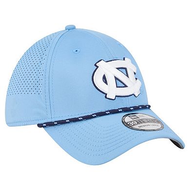Men's New Era Carolina Blue North Carolina Tar Heels Rope 39THIRTY Flex Hat