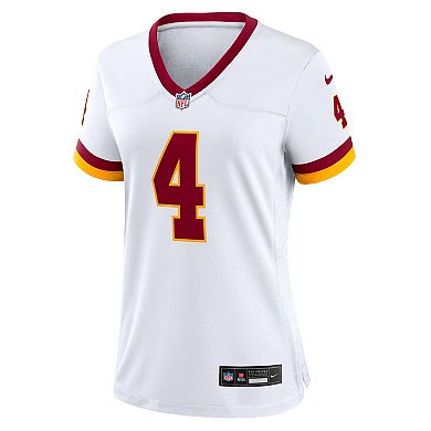 Women's Nike Frankie Luvu White Washington Commanders Game Super Bowl Era Jersey