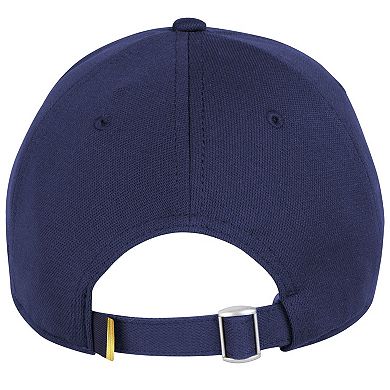 Men's Under Armour Navy Notre Dame Fighting Irish Sideline Blitzing Accent Adjustable Hat