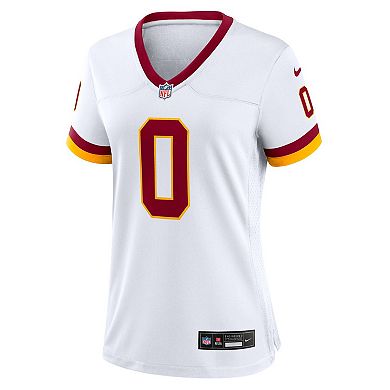 Women's Nike Mike Sainristil White Washington Commanders Game Super Bowl Era Jersey