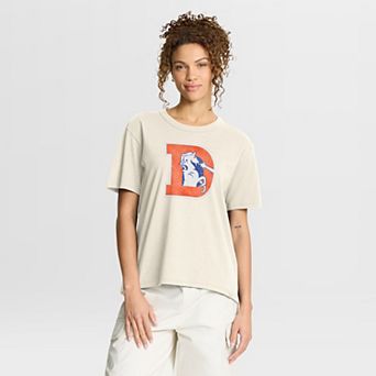 Women's Fanatics Cream Denver Broncos Dove Legacy T-Shirt