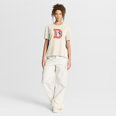 Women's Fanatics Cream Denver Broncos Dove Legacy T-Shirt