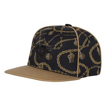 Youth Outerstuff Black Chicago Bulls Street Hooper Snapback Hat