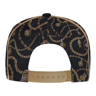 Youth Outerstuff Black Chicago Bulls Street Hooper Snapback Hat