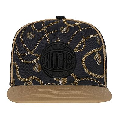 Youth Outerstuff Black New York Knicks Street Hooper Snapback Hat