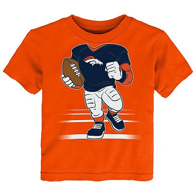 Toddler Outerstuff Orange Denver Broncos Game Fit T-Shirt