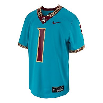 Toddler Nike # Turquoise Florida State Seminoles Untouchable Replica Game Jersey