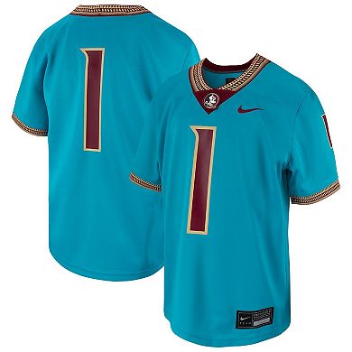 Toddler Nike # Turquoise Florida State Seminoles Untouchable Replica Game Jersey