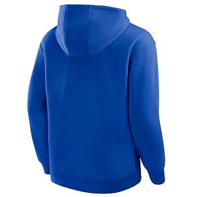 Men's Fanatics Royal Kentucky Wildcats Hometown Premium Rise And Conquer Half-Zip Hoodie