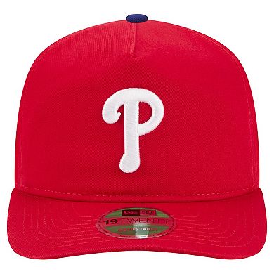 Men's New Era Red Philadelphia Phillies Team 19TWENTY Adjustable Hat