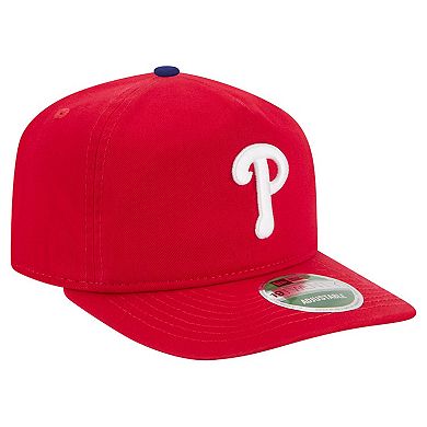 Men's New Era Red Philadelphia Phillies Team 19TWENTY Adjustable Hat