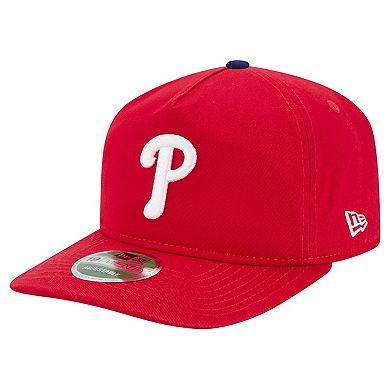 Men's New Era Red Philadelphia Phillies Team 19TWENTY Adjustable Hat