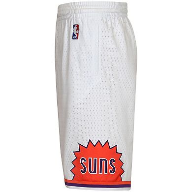 Youth Mitchell & Ness White Phoenix Suns Swingman Shorts