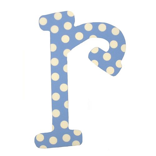 My Baby Sam Baby Polka-Dot Hanging Letters