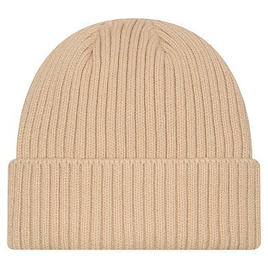 Men's New Era Tan Denver Nuggets Color Pack Cuffed Knit Hat