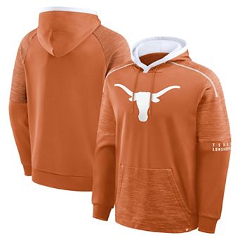 Men's Fanatics Texas Orange Texas Longhorns Quad Defender��Pullover Hoodie