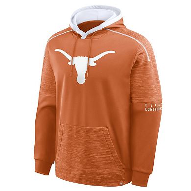 Men's Fanatics Texas Orange Texas Longhorns Quad Defender Pullover Hoodie