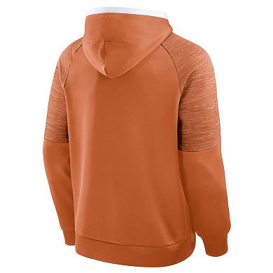 Men's Fanatics Texas Orange Texas Longhorns Quad Defender Pullover Hoodie