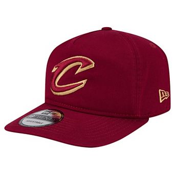 Men's New Era Wine Cleveland Cavaliers Cotton 19TWENTY Adjustable Hat
