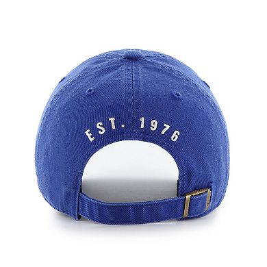 Men's '47 Royal Seattle Seahawks Hard Hat Clean Up Adjustable Hat