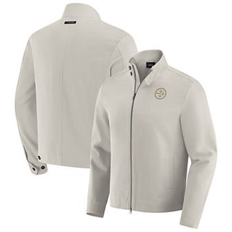 Men's J. Palmer Gray Pittsburgh Steelers Air Raid Full-Zip Jacket