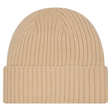 Men's New Era Tan Indiana Pacers Color Pack Cuffed Knit Hat