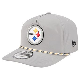 Men's New Era Gray Pittsburgh Steelers Rope 19TWENTY Hat