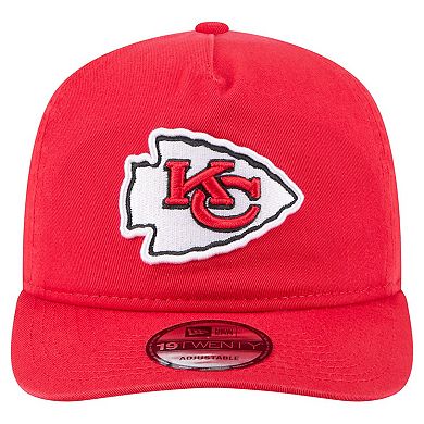 Men's New Era Red Kansas City Chiefs Team 19TWENTY Adjustable Hat