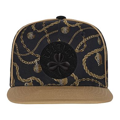 Youth Outerstuff Black Boston Celtics Street Hooper Snapback Hat