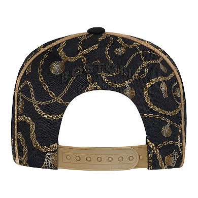 Youth Outerstuff Black Boston Celtics Street Hooper Snapback Hat