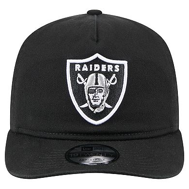 Men's New Era Black Las Vegas Raiders Team 19TWENTY Adjustable Hat