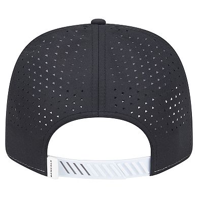 Men's New Era White/Black Cincinnati Bengals Established Patch 9SEVENTY Adjustable Hat