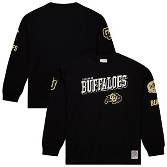 Men's Mitchell & Ness Black Colorado Buffaloes Training Camp Long Sleeve T-Shirt