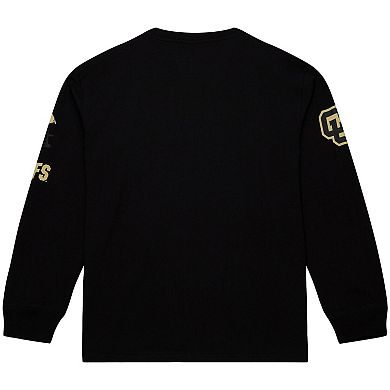 Men's Mitchell & Ness Black Colorado Buffaloes Training Camp Long Sleeve T-Shirt