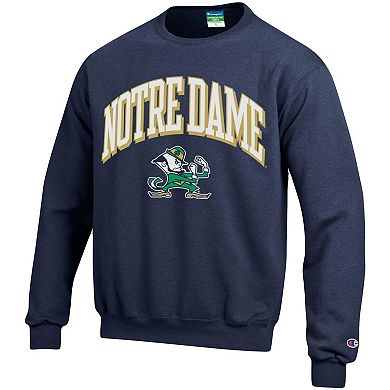 Youth Champion Navy Notre Dame Fighting Irish Powerblend Fleece Sweatshirt