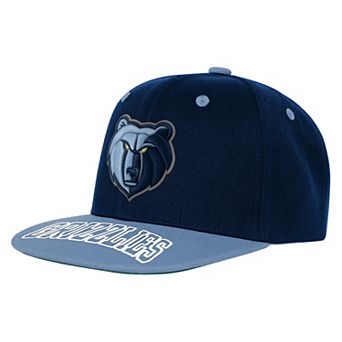 Youth Outerstuff Navy/Light Blue Memphis Grizzlies Two-Tone Snapback Hat