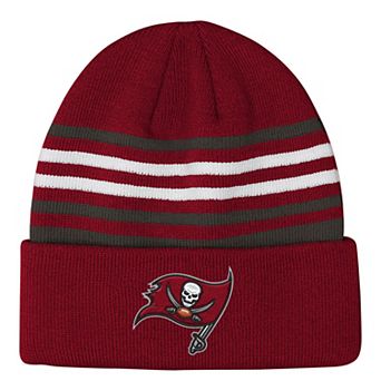 Youth Outerstuff Red Tampa Bay Buccaneers Essentials Cuffed Knit Hat
