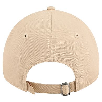 Men's New Era Khaki Los Angeles Lakers Color Pack Tonal 9TWENTY Adjustable Hat