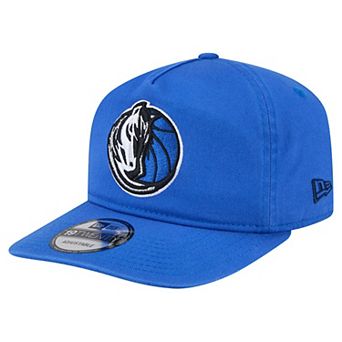Men's New Era Blue Dallas Mavericks Cotton 19TWENTY Adjustable Hat