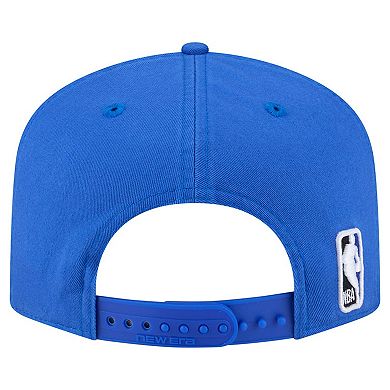 Men's New Era Blue Dallas Mavericks Cotton 19TWENTY Adjustable Hat