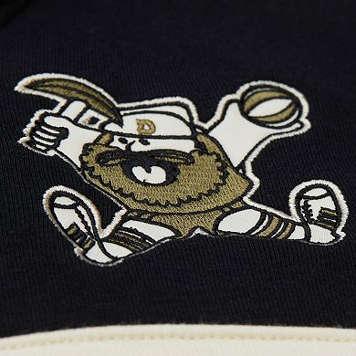Men's Mitchell & Ness Olive/Black Denver Nuggets Double Clutch Head Coach Hoodie