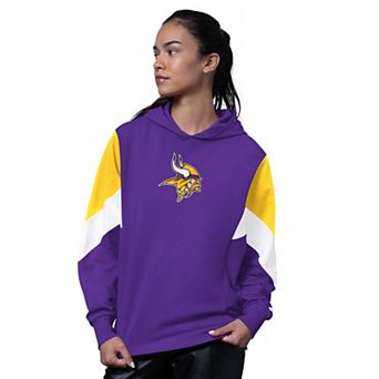 Women's Starter Purple Minnesota Vikings Scrimmage Hoodie